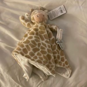 Carters blanket stuffy with pacifier holder